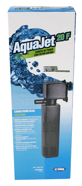 Cabeza de Poder/filtro Rapido Aqua-jet 20
