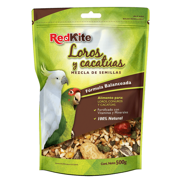Alimento Loritos y Cacatuas 500grs