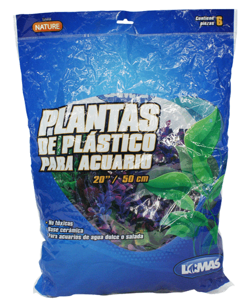 Planta para Acuario de 20" (50cm) 6pz