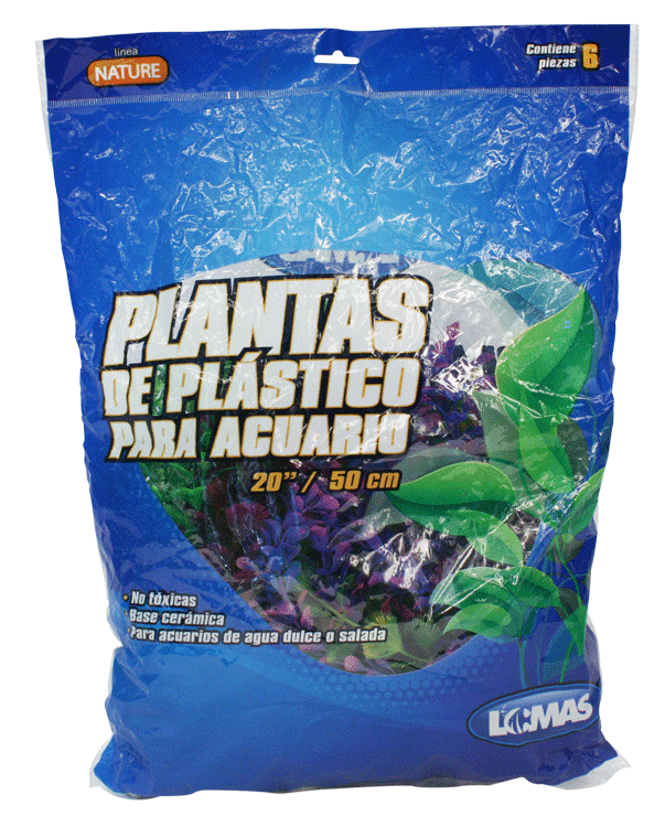 Planta para Acuario de 20" (50cm) 6pz