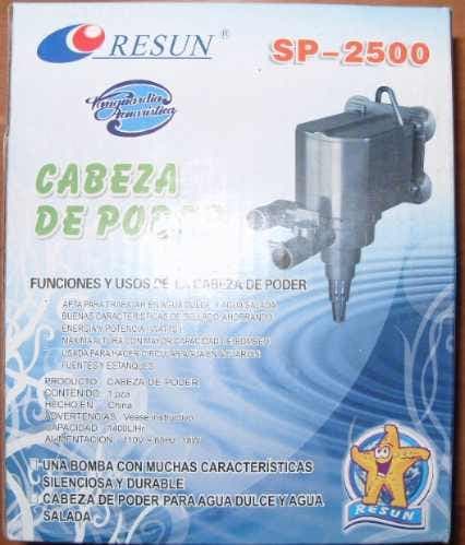 Cabezas de Poder 1400Lts Hora Resun