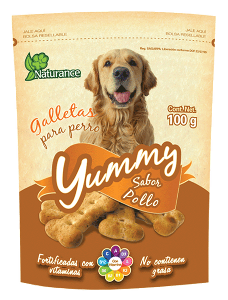 Premios Naturance Yummy Chicken (pollo) 100grs