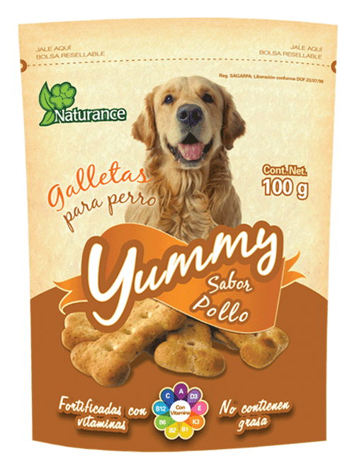 Premios Naturance Yummy Chicken (pollo) 100grs
