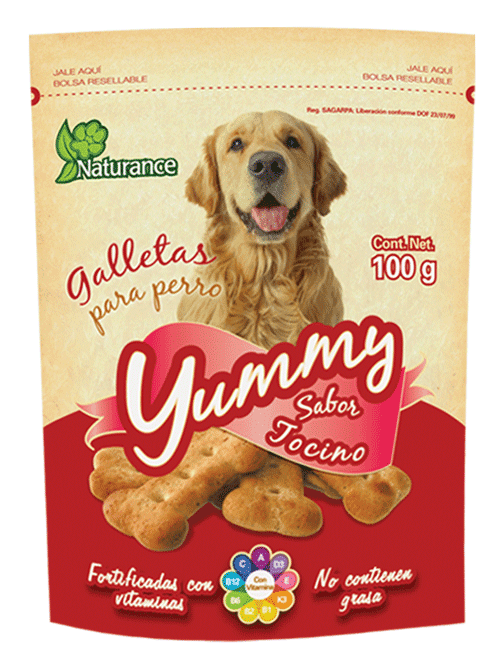 Premios Naturance Yummy Bacon 100grs