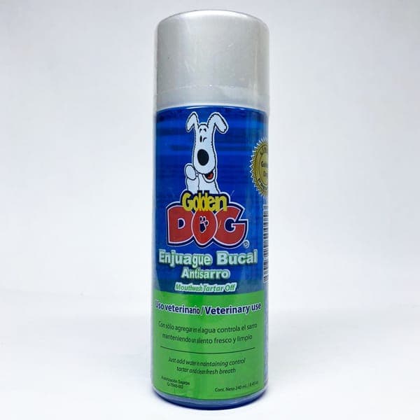 Enjuague Antisarro 240ml Golden Dog