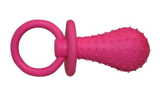 Juguete de Hule Chupon Fancy Pets
