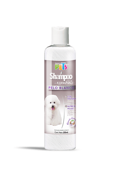 Shampoo Essentials Pelo Blanco 250ml Fancy Pets