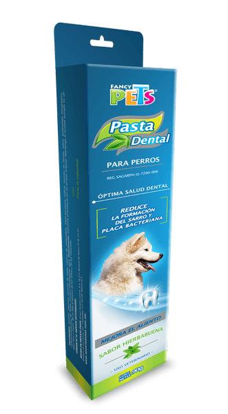 Pasta Dental Fancy Pets Sabor Hierbabuena 90g