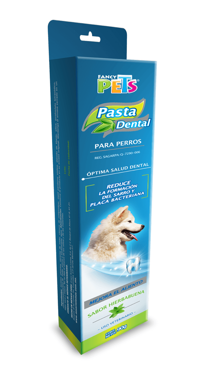 Pasta Dental Fancy Pets Sabor Hierbabuena 90g