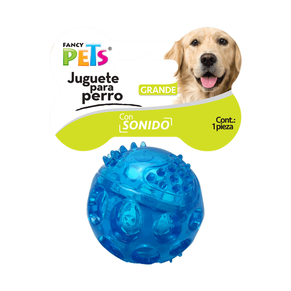 Juguete Pelota Flexible C/sonido Gde