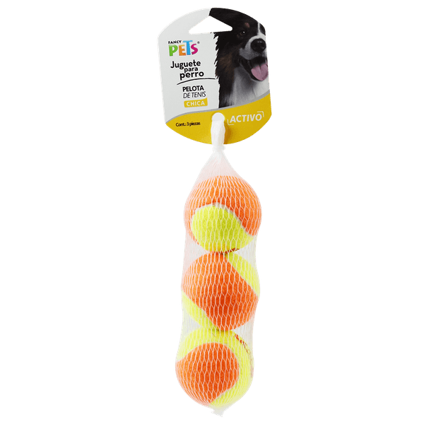 Pelotas de Tenis Bicolor Ch. 3pza