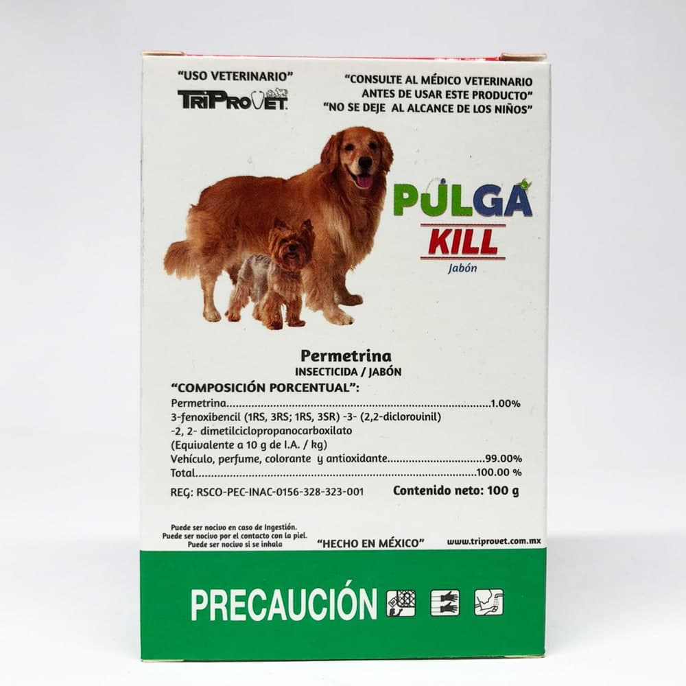 Jabon Pulga Kill 100grs