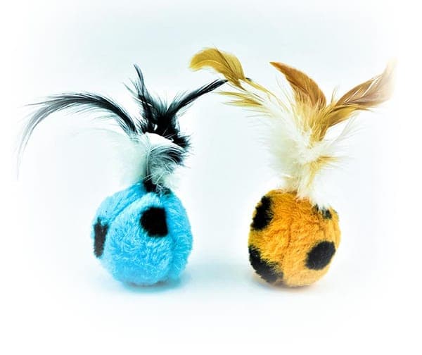 Juguete para Gatos Pawffy Peluche con Plumas