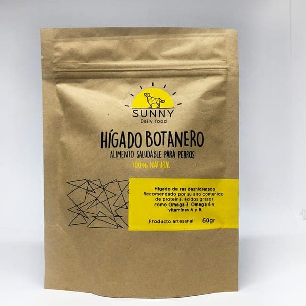 Higado Botanero 100% Natural 60grs