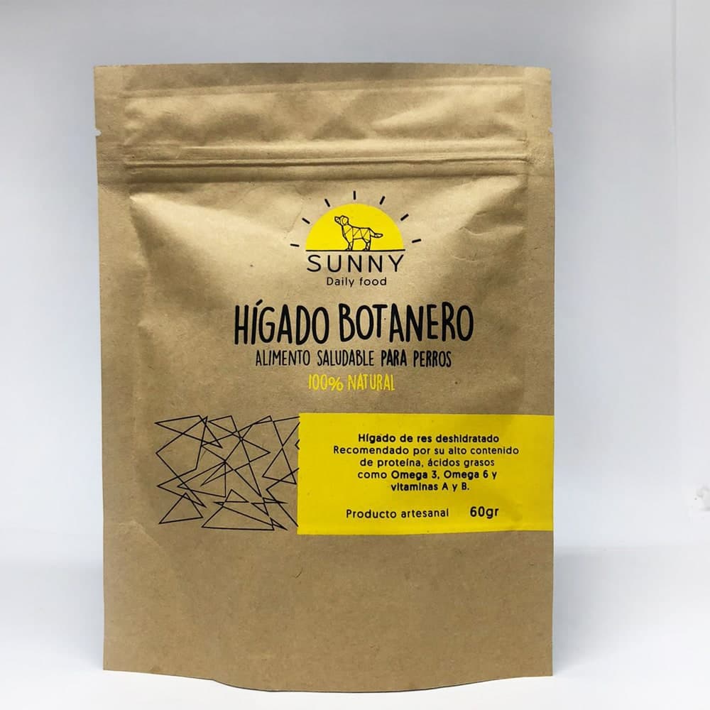 Higado Botanero 100% Natural 60grs