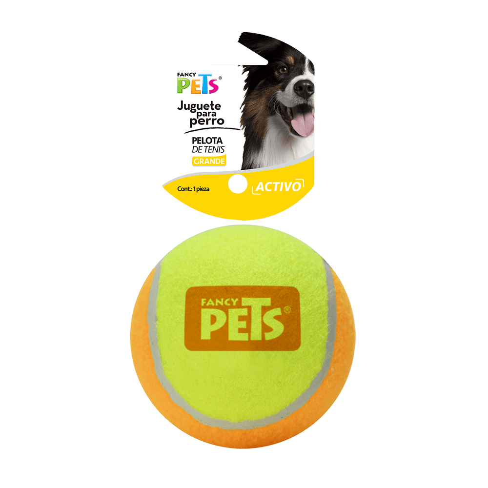 Juguete Pelota Gde. de Tenis Bicolor