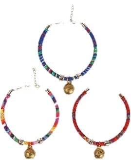 Collar Circular con Cascabel Med Parapet