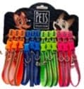 Collar Nylon Color Neon con Reflejante Blister 1 Pieza