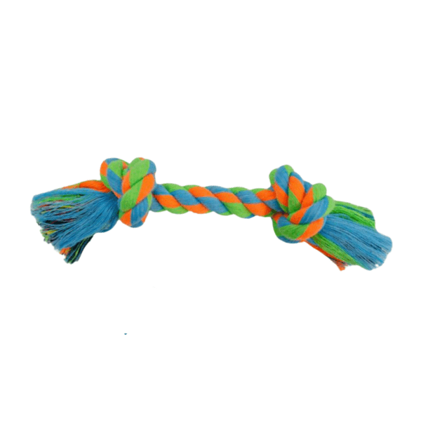 Juguete Rompy Chums Hueso Hilo Multicolor 12"