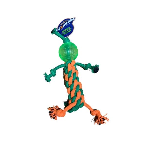 Juguete Ropy Chums Muñeco Hilo Trenzado Naranja