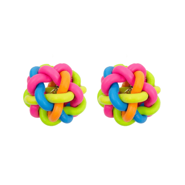 Juguete Tinny Chums Set 2 Pelotas Trenzadas