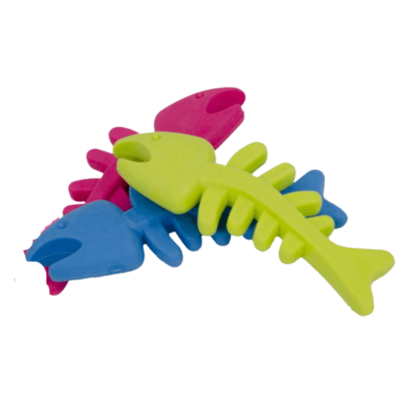 Juguete Chums Esqueleto de Pescado 12.5cm