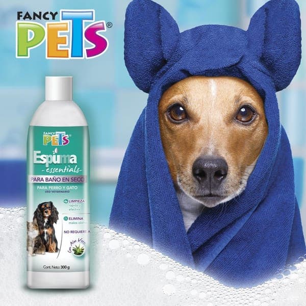 Espuma P/bano En Seco Perro y Gato Essentials 300ml
