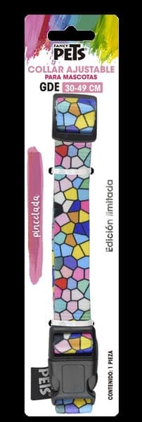 Collar Gde Geo Glass P/pero Galeria