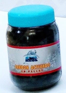 Carbon Pelletizado Chico Azul