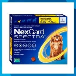 Nexgard Spectra 3.5-7.5Kg (ch)