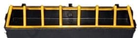 Comedero Rejilla Plastico Negro 33cm / Cr33n