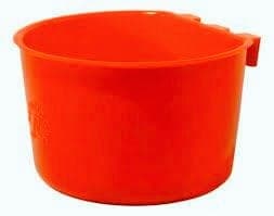 Comedero para Gallo Redodondo, 1.2Lts 10x15x14cm 3 Ganchos