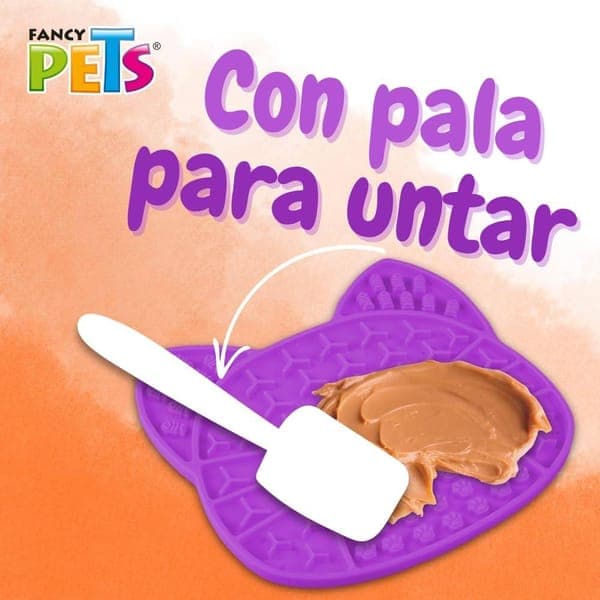Tapete P/lamer con Espatula Modelo Perro