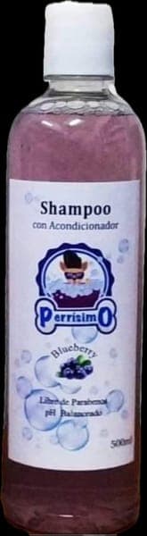 Shampooo con Acondicinador Blueberry Perrisimo 500ml