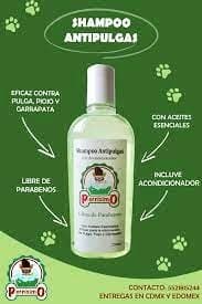 Shampoo con Acondicionador Perrisimo Antipulgas 250ml