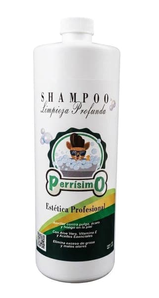 Shampoo Limpieza Profunda Uso Estetica Perrisimo 1Lt