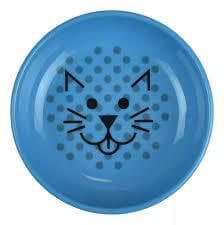 Plato P/gato Antiderrapnate Azul