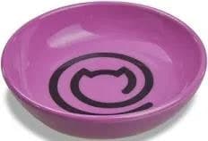 Plato P/gato Antiderrapante Morado