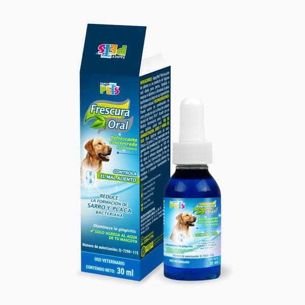 Refrescante de Aliento Concentrado P/perro 30ml
