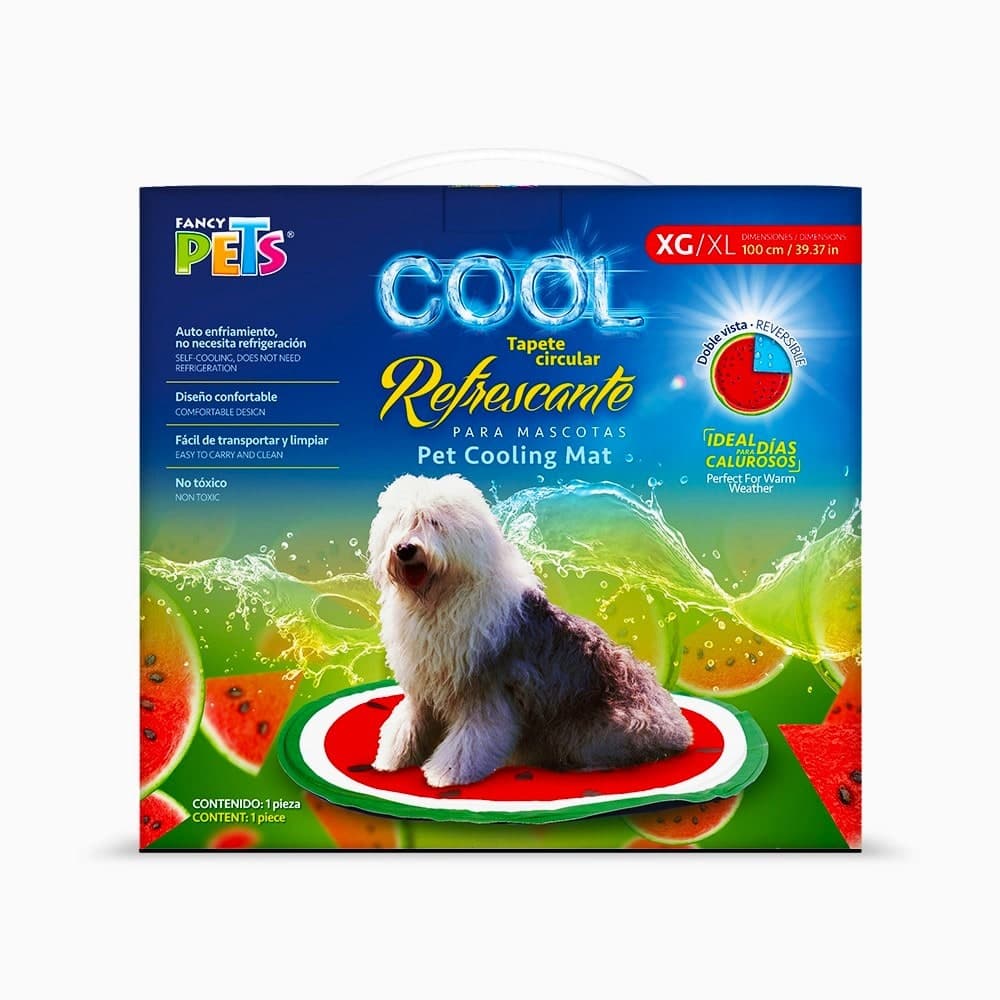 Tapete Refrescante C9ircular Xgde Sandia Cool