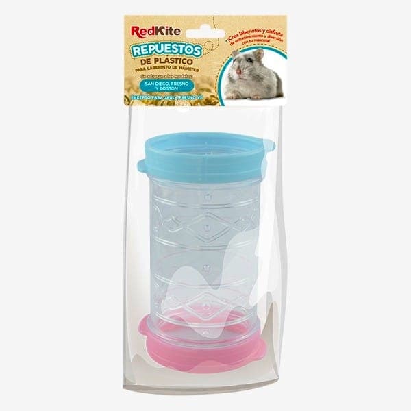 Repuesto Tubo C/argollas P/jaula Hamster