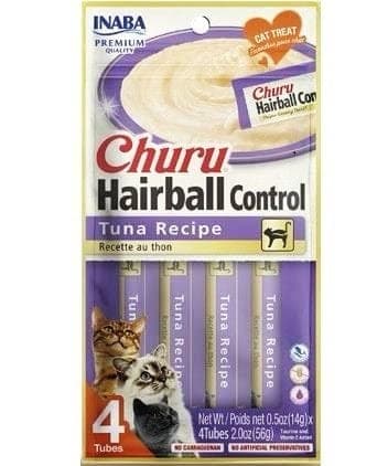 Churu Atun Hairball Control 4 Tubos
