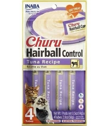 Churu Atun Hairball Control 4 Tubos