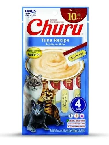 Churu Pops Senior 10 Años O Mas 4 Tubos