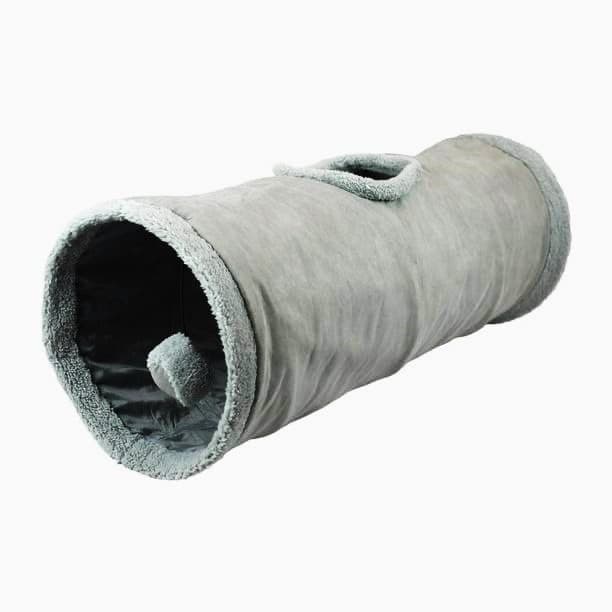 Tunel Plegable P/gato Gris