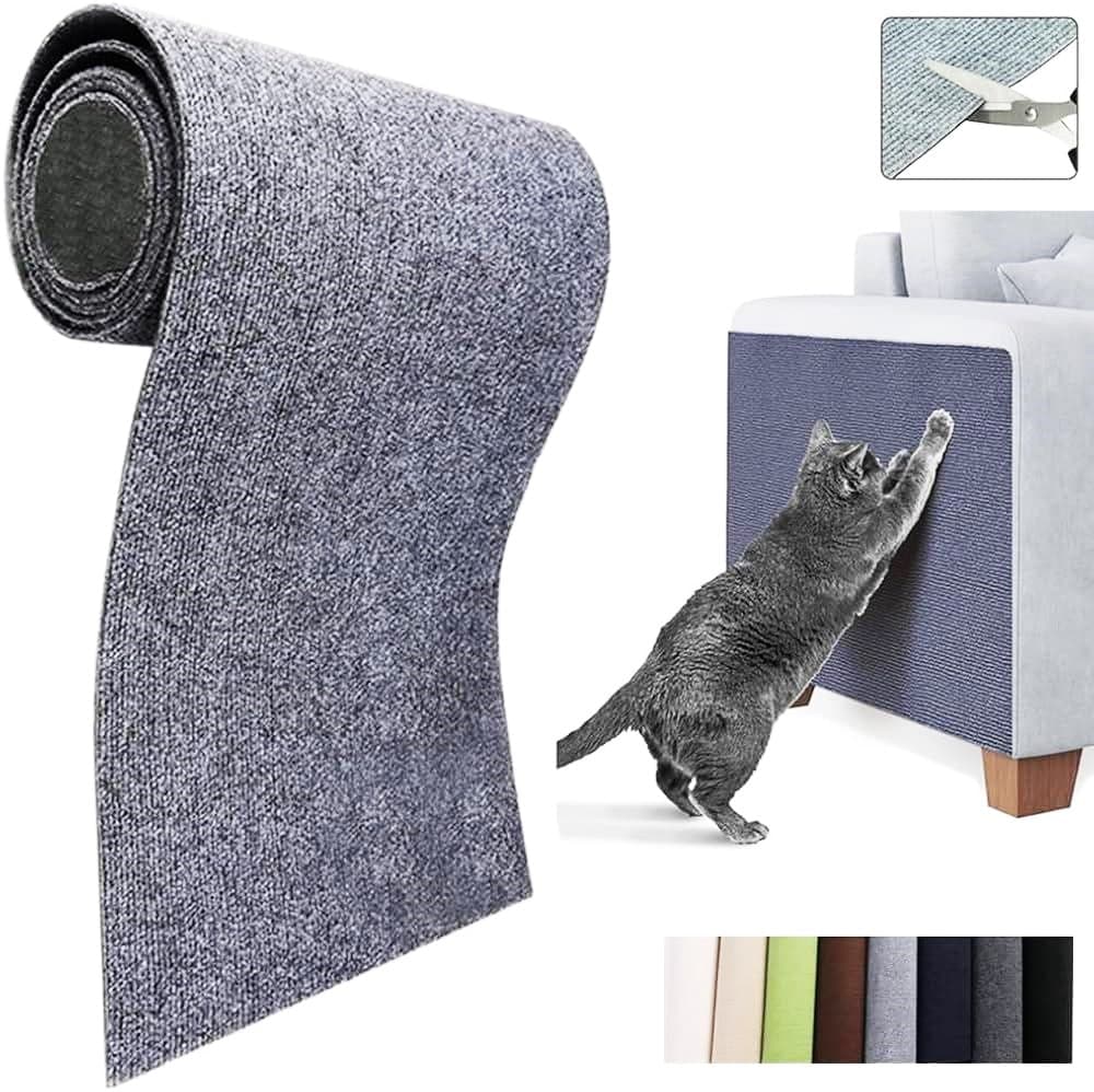 Tapiz Rascador Adherible Gris Oxford
