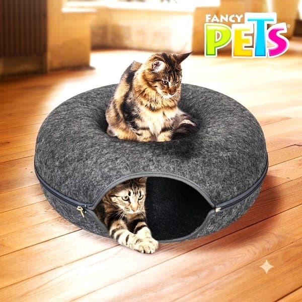 Cueva Dona P/gato Ch Gris Oxford