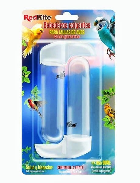 Bebedero P/aves 75ml - 2pzas
