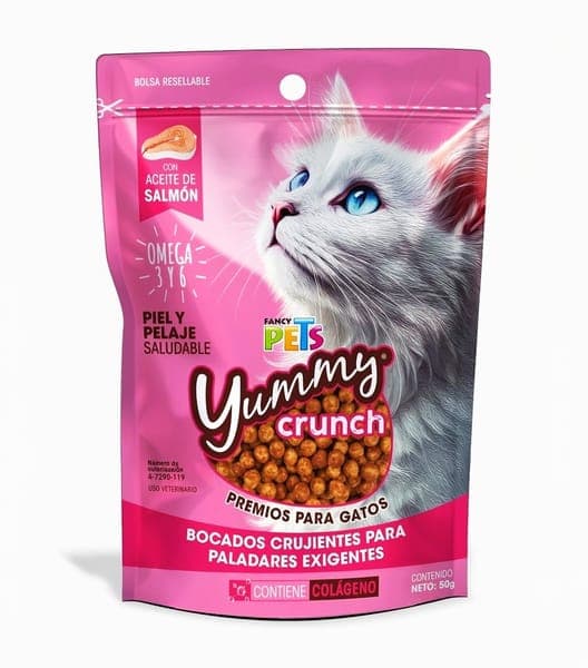 Yummy Crunchy Premios P/gato 50gr