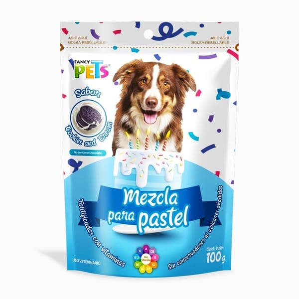Mezcla P/pastel Sabor Coolies And Cream 100gr